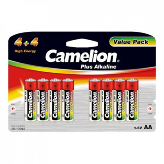 Camelion AA/LR6, Plus Alkaline, 8 pc(s)