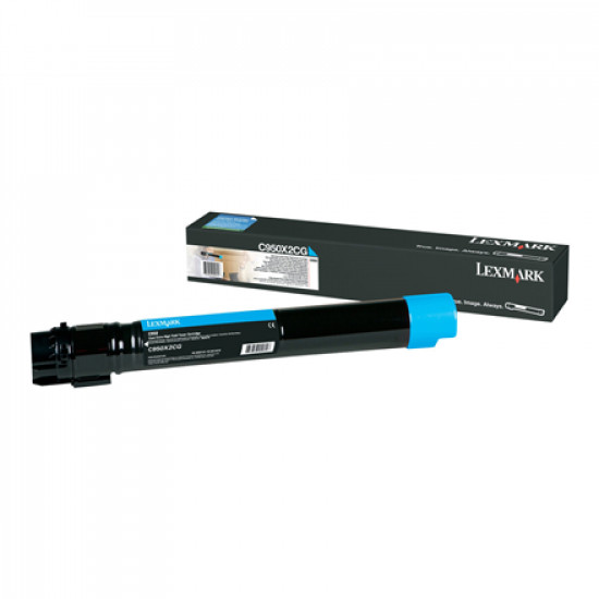 Lexmark C950X2CG Cartridge, Cyan, 22000 pages