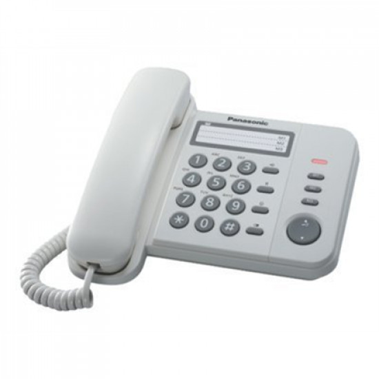 Panasonic Corded Phone KX-TS520FXW White