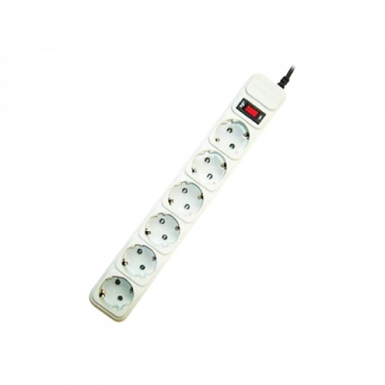 Gembird SPG6-B-6C Sockets quantity 6, Surge protector