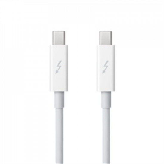 Apple Thunderbolt 0.5m Male, Male, 0.5 m, White