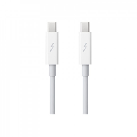 Apple Thunderbolt 0.5m Male, Male, 0.5 m, White