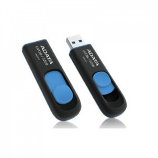 ADATA 32GB USB Stick UV128 USB 3.0 black/blue