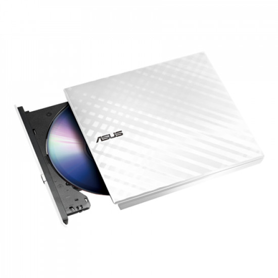 Asus SDRW-08D2S-U Lite Interface USB 2.0, DVD RW, CD read speed 24 x, CD write speed 24 x, White, Desktop/Notebook