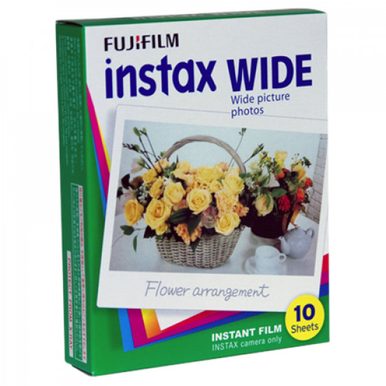 Fujifilm Instax Wide Glossy (10pl) Film Quantity 10, 108 x 86 mm