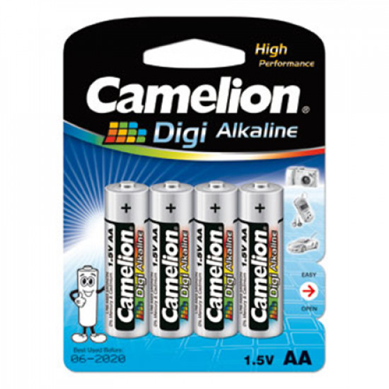 Camelion LR6-BP4DG AA/LR6, Digi Alkaline, 4 pc(s)