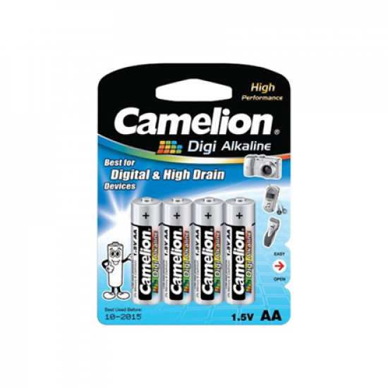 Camelion LR6-BP4DG AA/LR6, Digi Alkaline, 4 pc(s)