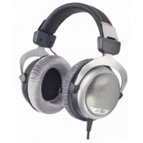 Beyerdynamic DT 880 Semi-open Stereo Headphones, Wired, On-Ear, Black, Silver