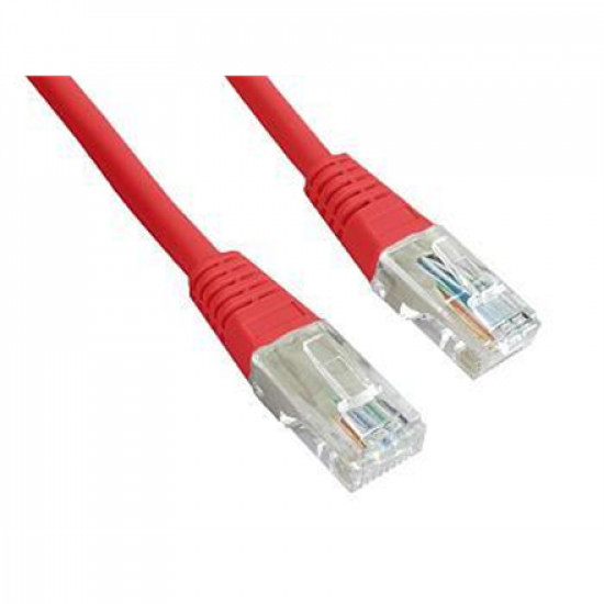 Cablexpert PP12-0.5M/R 0.5 m, Red