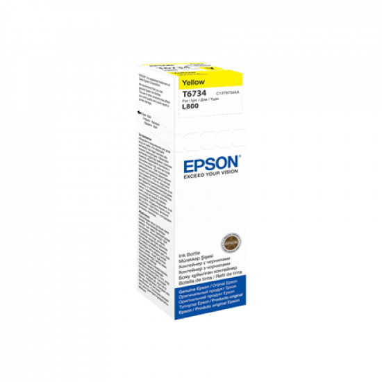 Epson T6734 Ink bottle 70ml Ink Cartridge, Yellow