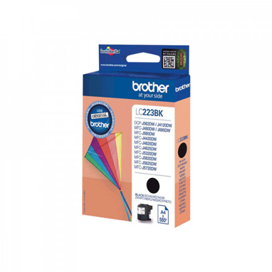 Brother LC-223BK Ink Cartridge, Black