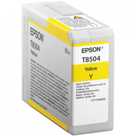 Epson T8504 Ink Cartridge, Yellow