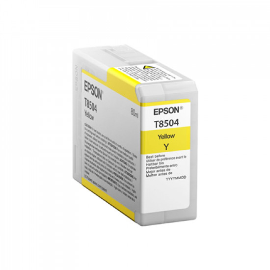 Epson T8504 Ink Cartridge, Yellow