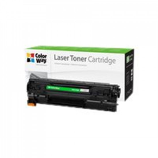 ColorWay Econom Toner Cartridge, Black, Canon: 728/726, HP CE278A