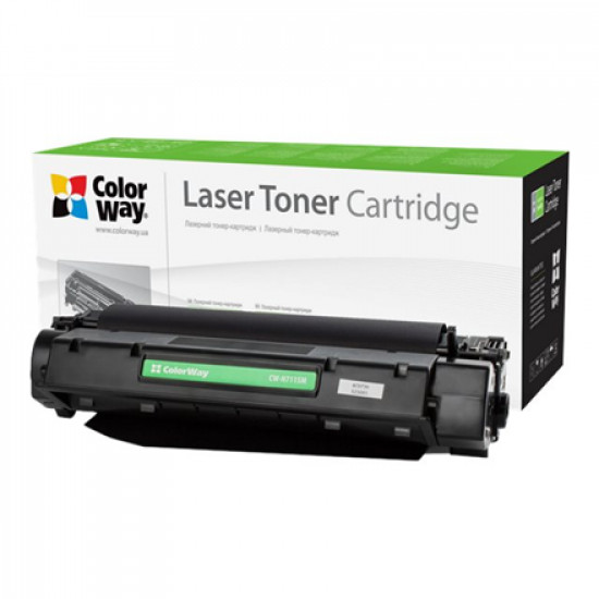 ColorWay Econom Toner Cartridge, Black, HP C7115A/Q2613A/Q2624A Canon EP-25