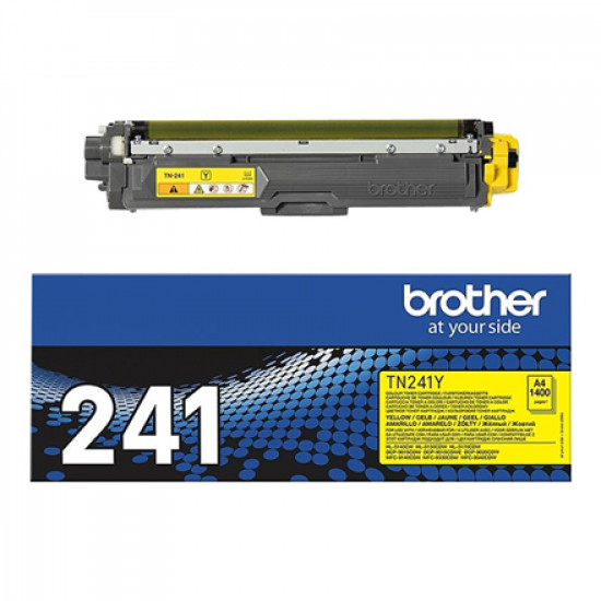 Brother TN-241Y Toner Cartridge, Yellow