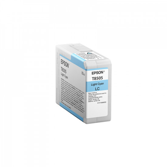 Epson T8505 Ink Cartridge, Light Cyan