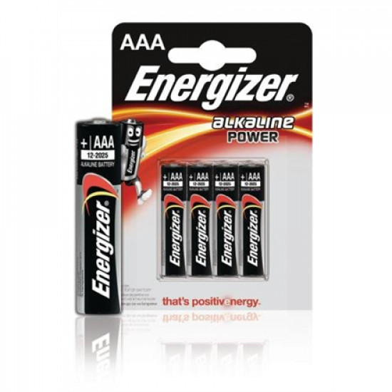 Energizer AAA/LR03, Alkaline Power, 4 pc(s)