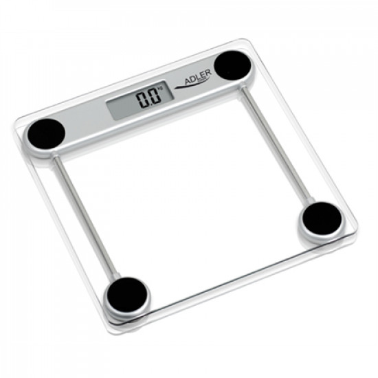 Scales Adler Maximum weight (capacity) 150 kg, Accuracy 100 g, 1 user(s), Glass