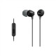 Sony EX series MDR-EX15AP In-ear, Black