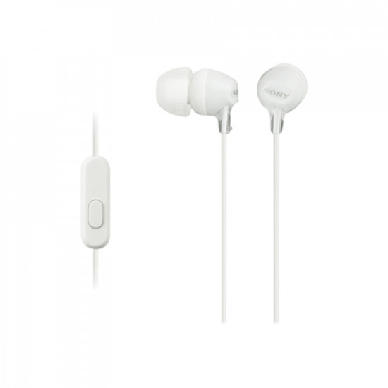 Sony EX series MDR-EX15AP In-ear, White