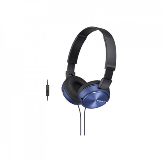 Sony Foldable Headphones MDR-ZX310 Headband/On-Ear, Blue