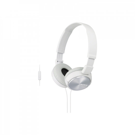 Sony Foldable Headphones MDR-ZX310 Headband/On-Ear, White