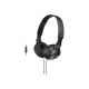 Sony Foldable Headphones MDR-ZX310 Wired, On-Ear, Black