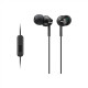 Sony In-ear Headphones EX series, Black Sony MDR-EX110AP In-ear, Black