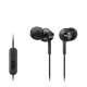 Sony In-ear Headphones EX series, Black Sony MDR-EX110AP In-ear, Black