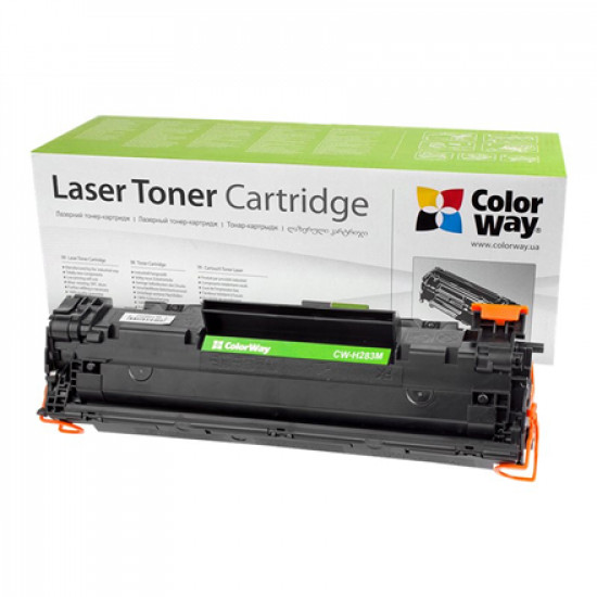 ColorWay Econom Toner Cartridge, Black, HP CF283A (83A)