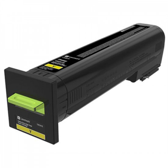 Lexmark 72K2XYE Toner, Yellow