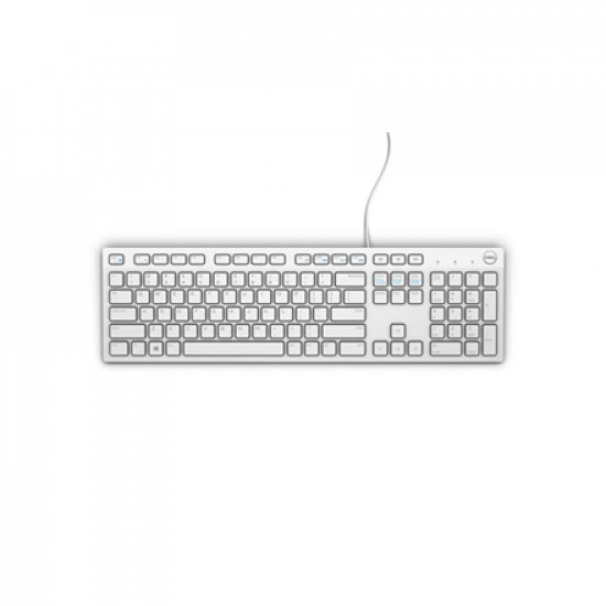 Dell KB216 Multimedia, Wired, EN, USB, White