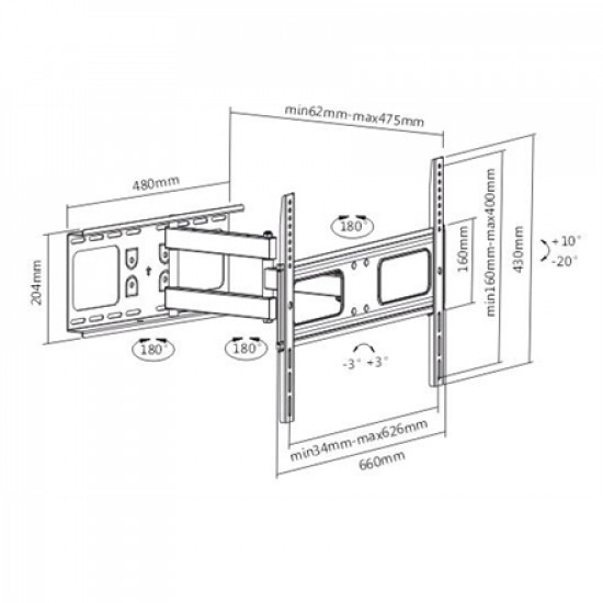 Sunne Wall mount, 37-63-EA2, 37-70 