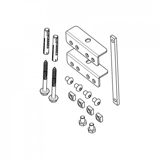 Vogels PFA 9126 Bracket kit for PFB 34xx, Silver