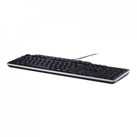 Dell Keyboard KB-522 Multimedia, Wired, RU, Numeric keypad, USB 2.0, Black