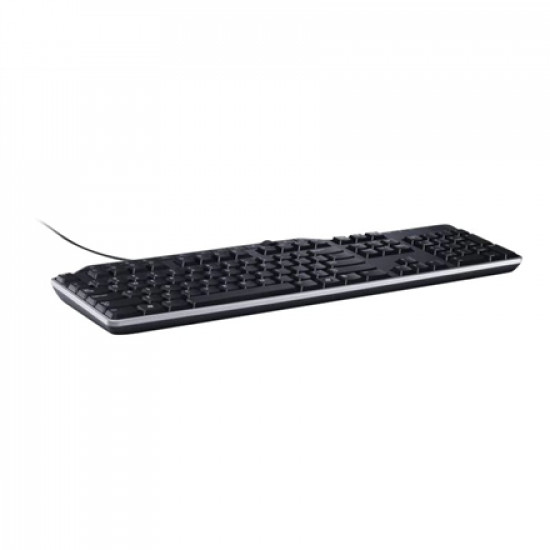 Dell Keyboard KB-522 Multimedia, Wired, RU, Numeric keypad, USB 2.0, Black