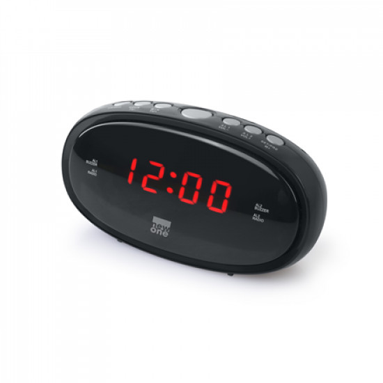 New-One Clock-radio CR100 Black, Alarm function