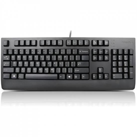 Lenovo Preferred Pro II USB Keyboard - US English with Euro symbol Wired, Black