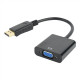 Gembird | Adapter cable | DisplayPort | VGA