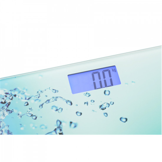 Mesko | Bathroom scales | MS 8156 | Maximum weight (capacity) 150 kg | Accuracy 100 g | Blue