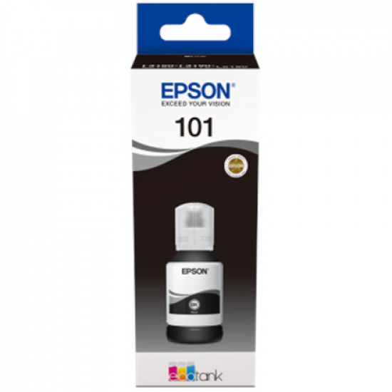 Epson 101 EcoTank BK Ink Bottle, Black