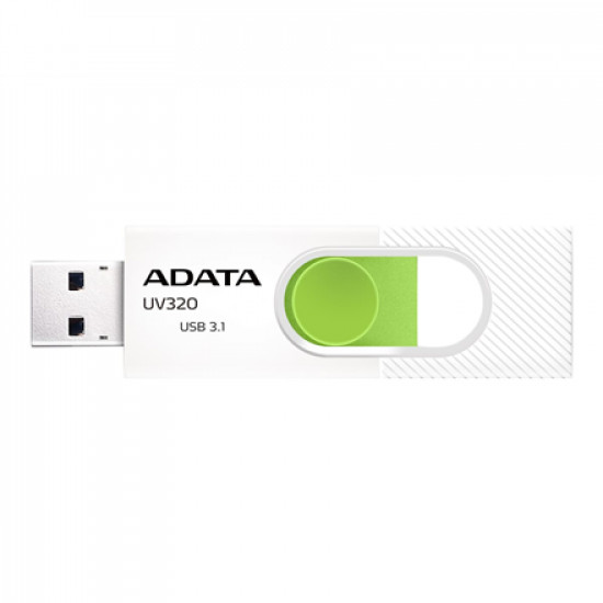 ADATA UV320 32 GB, USB 3.1, White/Green