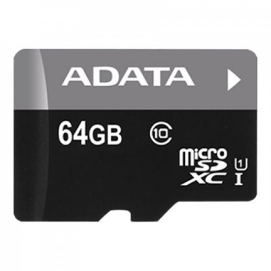 microSD Premier 64GB UHS1/CL10/A1+adapter