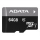 ADATA Premier UHS-I 64 GB, MicroSDXC, Flash memory class 10, Adapter