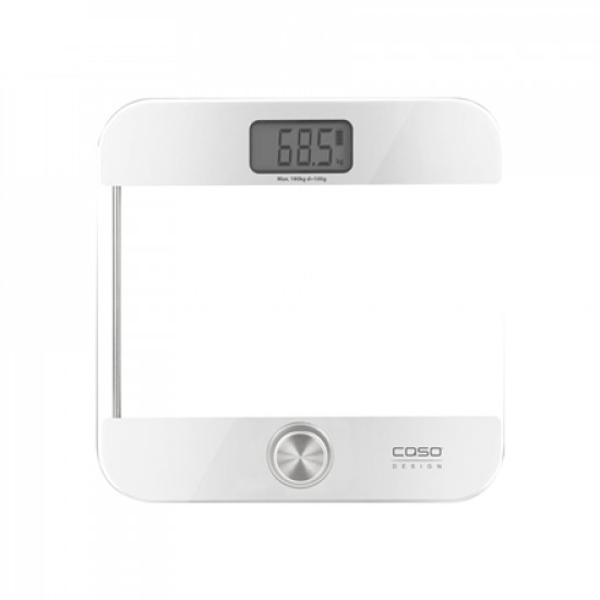 Caso Body Energy Ecostyle personal scale 3416 Maximum weight (capacity) 180 kg, Accuracy 100 g, White/Grey, Without batteries