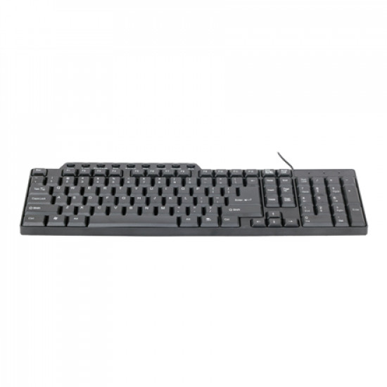 KEYBOARD MULTIMEDIA USB ENG/BLACK KB-UM-104 GEMBIRD