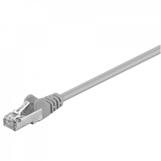 Goobay CAT 5e patchcable 50126, F/UTP RJ45 male (8P8C), RJ45 male (8P8C), 2 m, Grey