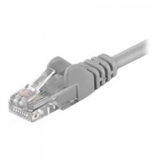 Goobay CAT 5e patch cable, U/UTP RJ45 male (8P8C), RJ45 male (8P8C), 5 m, Grey