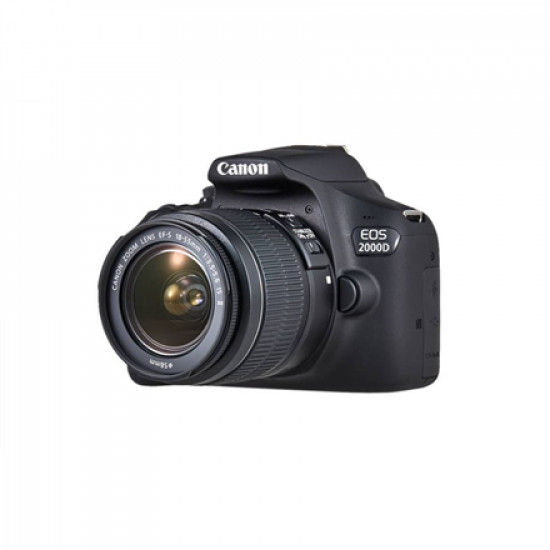 Canon EOS 2000D 18-55 III EU26 SLR Camera Kit, Megapixel 24.1 MP, ISO 12800, Display diagonal 3.0 